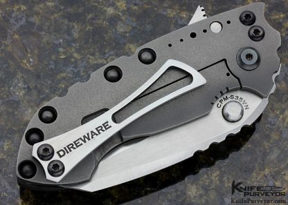 Direware Custom Knife Carbon Fiber Frame Lock - Image 3