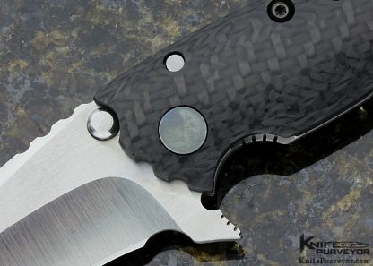 Direware Custom Knife Carbon Fiber Frame Lock - Image 2