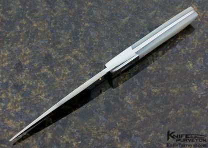 Don Cowles Custom Knife Pearl Fixed Blade - Image 4