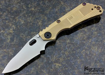 Duane Dwyer Custom Knife American Flag DDC SNG