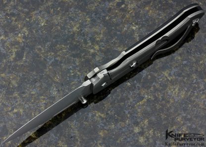 Eric Ochs Custom Knife "TAD Gear" Dauntless Framelock - Image 5