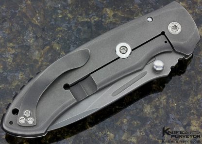 Eric Ochs Custom Knife "TAD Gear" Dauntless Framelock - Image 3