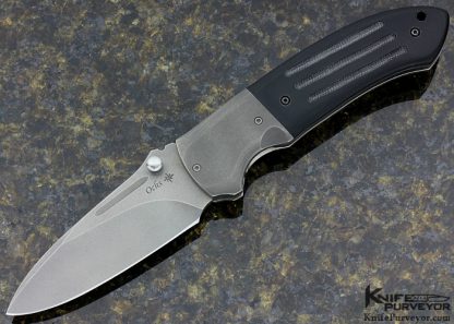 Eric Ochs Custom Knife "TAD Gear" Dauntless Framelock