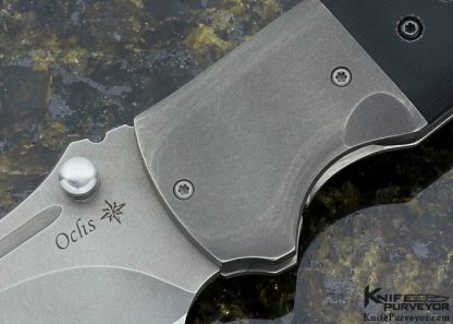 Eric Ochs Custom Knife "TAD Gear" Dauntless Framelock - Image 2