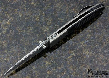 Eric Ochs Custom Knife "TAD Gear" Dauntless Framelock - Image 4