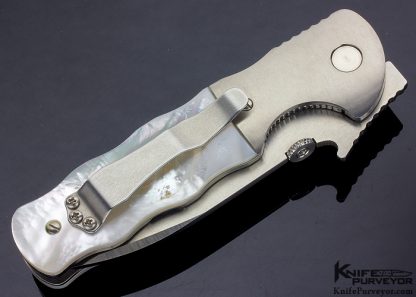 Ernie Emerson Custom Knife Mother of Pearl Gladius - Image 3