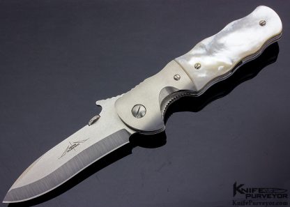 Ernie Emerson Custom Knife Mother of Pearl Gladius