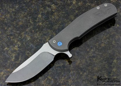 Ferum Forge Custom Knife Ferox Frame Lock Flipper