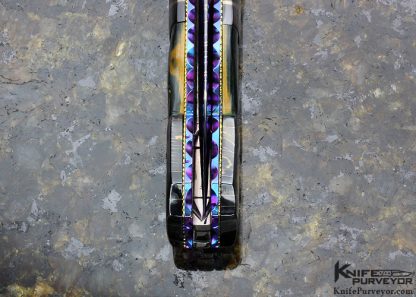 Frank Potter Custom Knife Mammoth and Mother of Pearl Automatic Linerlock - Image 7