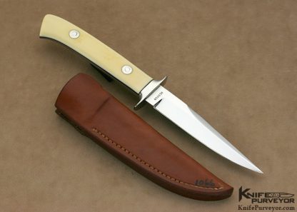 George Herron Custom Knife Pre-ban Ivory Boot - Image 3