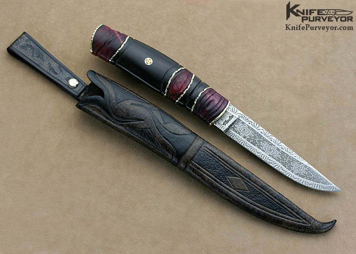 Greger Forselius Fancy Puuko  Custom Knife Gallery of Colorado