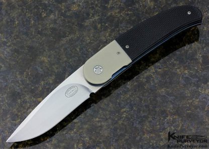 Herucus Blomerus Custom Knife Front Flipper Carbon Fiber Linerlock