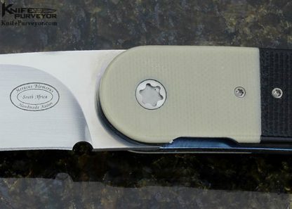 Herucus Blomerus Custom Knife Front Flipper Carbon Fiber Linerlock - Image 2