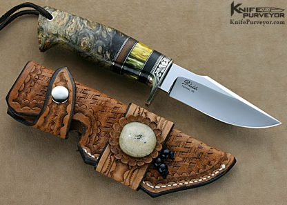 D'Holder Custom Knives Natchez Engraved by Pat Holder - Image 2