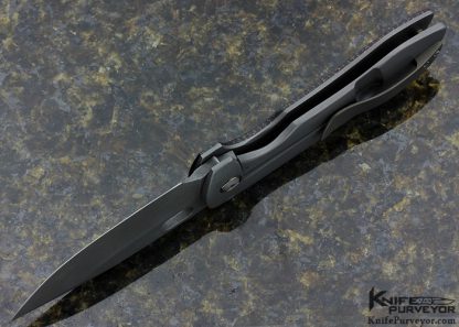 Jared Price One Off Lightning Strike Carbon Fiber Frame Lock - Image 5