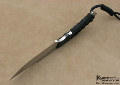 Jeff Diotte Custom Knife 154-CM Stingray Cord Wrap "Humpback" - Image 6