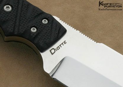 Jeff Diotte Custom Knife 154-CM Stingray Cord Wrap "Humpback" - Image 3