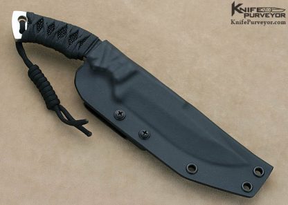 Jeff Diotte Custom Knife 154-CM Stingray Cord Wrap "Humpback" - Image 4