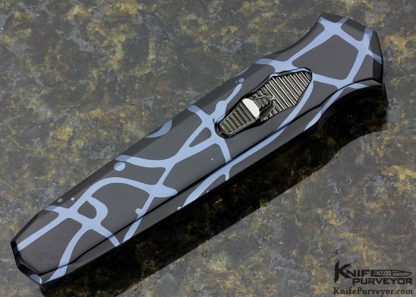 Jeff Harkins Custom Knife Aluminum "Splash" Triton OTF Auto - Image 5