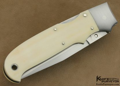 Jess Horn Custom Knife #002  NY Special Front Lock - Image 4