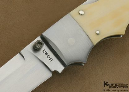 Jess Horn Custom Knife #002  NY Special Front Lock - Image 2