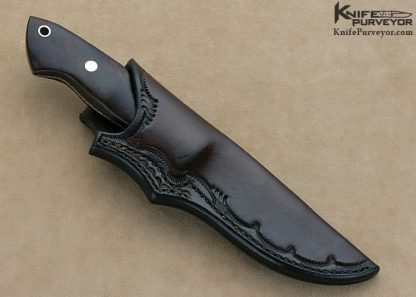 JJ McGovern Custom Knife "Beretta" Desert Ironwood Drop Point Hunter - Image 3