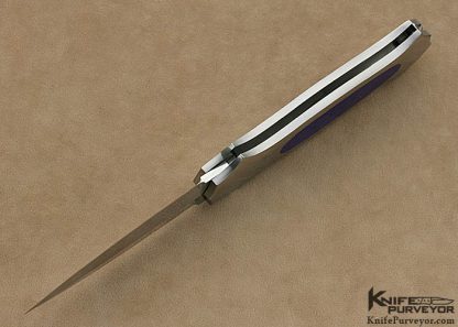 Joe Kious Custom Knife Lapis Lazuli Lockback Dagger II - Image 5