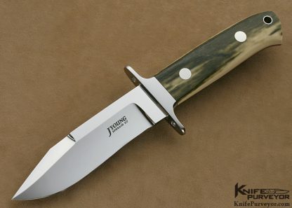 John Young Custom Knives Archer Chute Fixed Blade