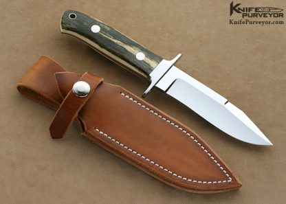 John Young Custom Knives Archer Chute Fixed Blade - Image 3