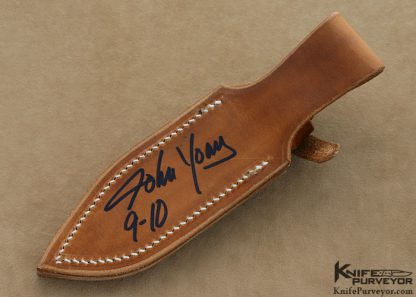 John Young Custom Knives Archer Chute Fixed Blade - Image 6