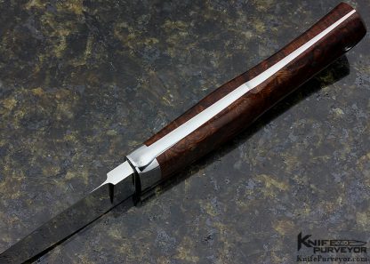 John Young Custom Knife Ironwood Stiff Horn - Image 5