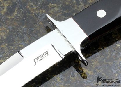 John Young Custom Knife Buffalo Horn Chute - Image 2