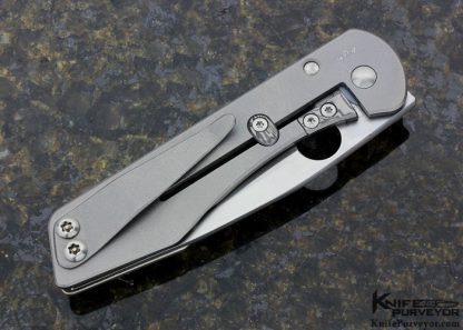 Jurgen Schanz Custom Knife Titanium Laminate Frame Lock - Image 3