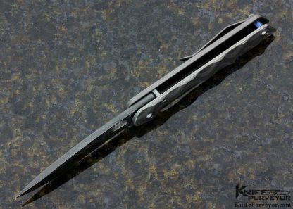 Jurgen Schanz Custom Knife Titanium Laminate Frame Lock - Image 4