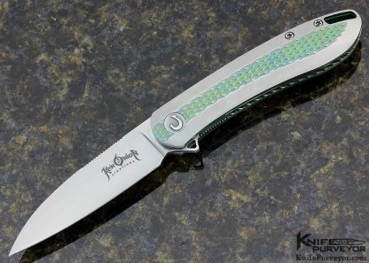 Ken Onion Custom Knife Fully Customized Mid-Tech "Slacker" Linerlock Flipper