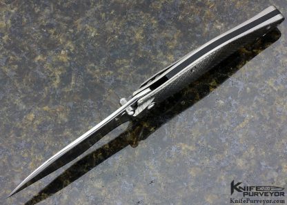 Ken Onion Custom Knife "Cobra" Engraved by C.J. Cai Stud Lock - Image 4