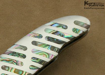 Koji Hara Custom Knife Abalone Linerlock - Image 3