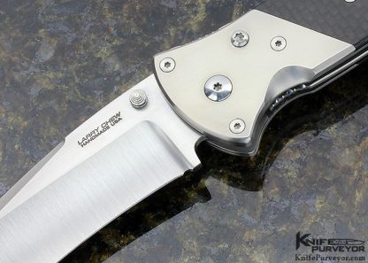 Larry Chew Custom Knife Large Spitfire Covert D/A Automatic Linerlock - Image 2