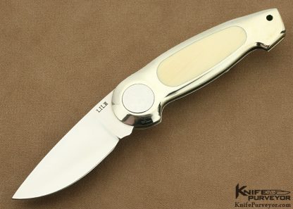 Jimmy Lile Custom Knife #132 Interframe Button Lock