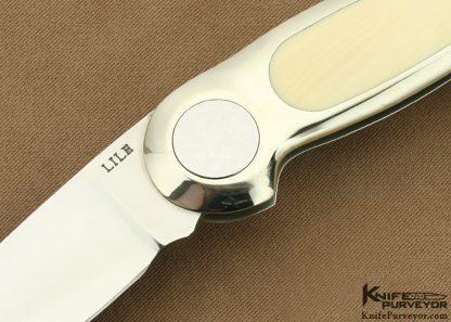 Jimmy Lile Custom Knife #132 Interframe Button Lock - Image 2