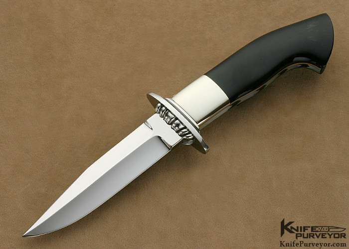 Lloyd Hale Custom Knife Fancy Gut Hook - Knife Purveyor