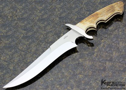 Schuyler Lovestrand Custom Knife Recurve Fighter