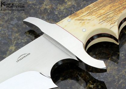 Schuyler Lovestrand Custom Knife Recurve Fighter - Image 2