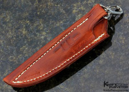 W.D. Pease Custom Knife Swinger Fixed Blade - Image 9