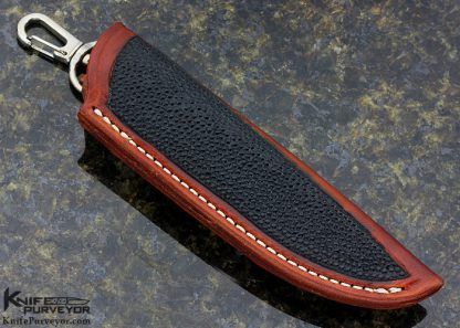 W.D. Pease Custom Knife Swinger Fixed Blade - Image 8