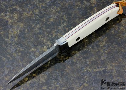 W.D. Pease Custom Knife Swinger Fixed Blade - Image 5