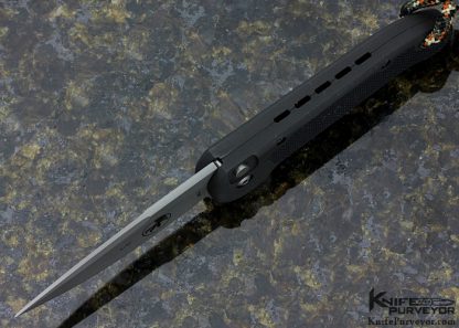 Microtech Custom Knife "Vero Beach" Anti-Slip Aluminum "UDT" Button Release Auto - Image 4