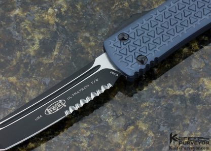 Microtech Custom Knife Ultratech D/A OTF Grey Tri-Grip Auto - Image 2