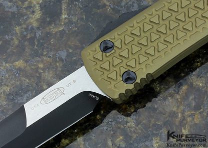 Microtech Custom Knife Ultratech D/A OTF Tan Tri-Grip Auto - Image 2