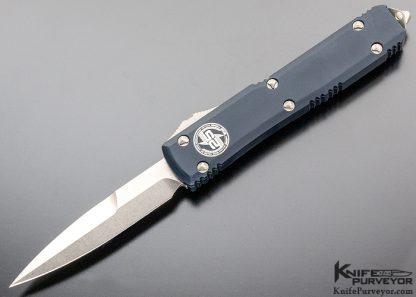 Microtech Custom Knife 25th Anniversary Ultratech OTF Auto & Silver Coin Set